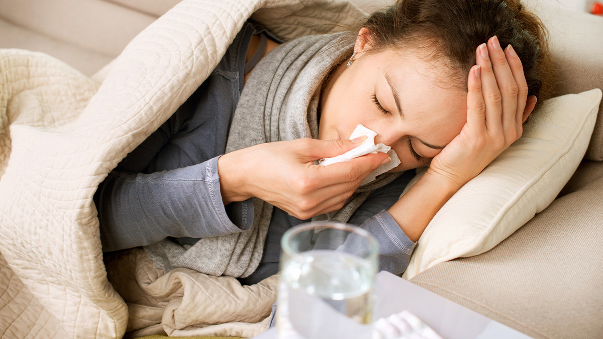 รูปภาพในบทความ ไข้หวัดใหญ่ โรคร้ายประจำฤดูฝนและหนาว