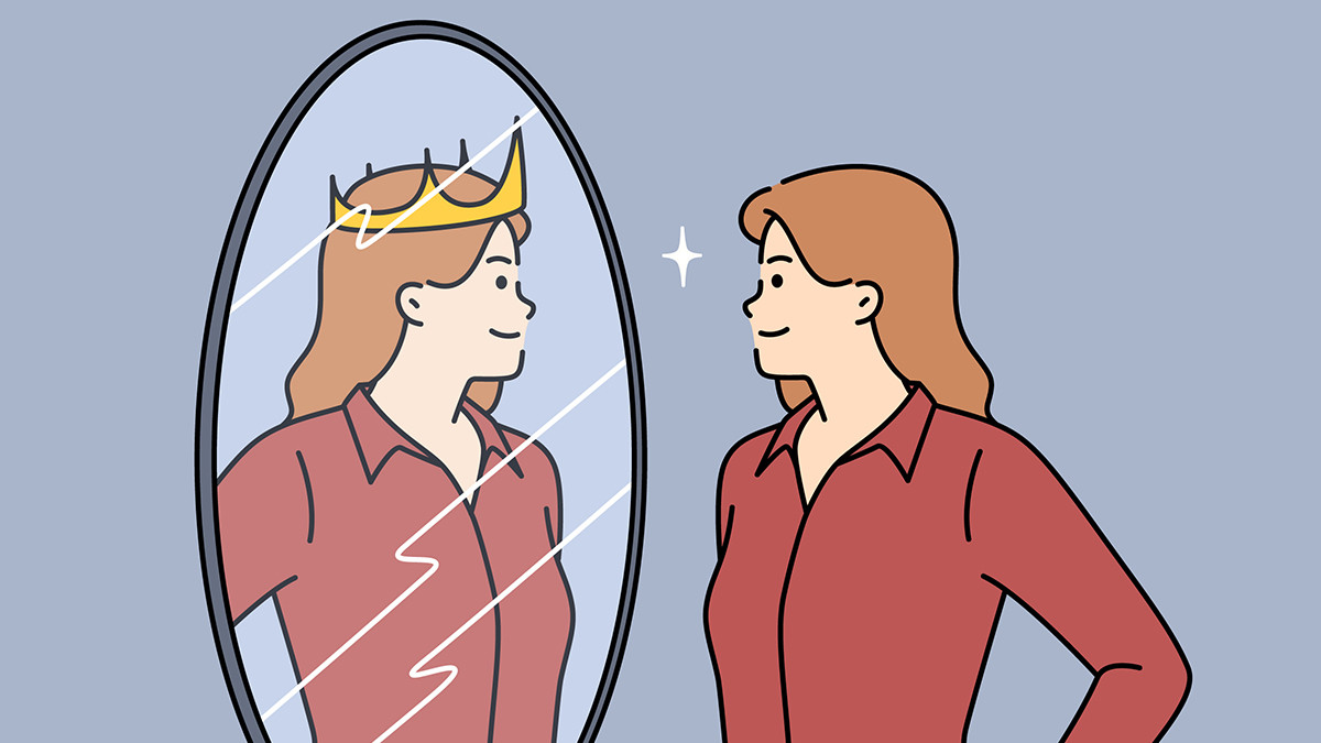 รูปภาพในบทความ โรคหลงตัวเอง