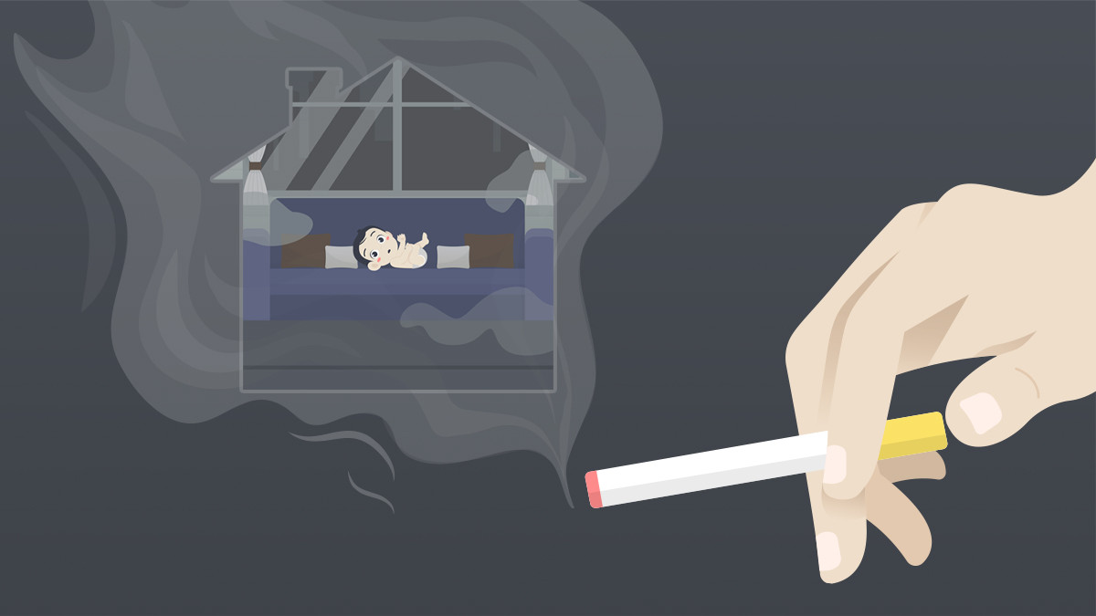 ควันบุหรี่มือสาม พิษสงร้ายแม้ไม่ได้เป็นคนสูบ