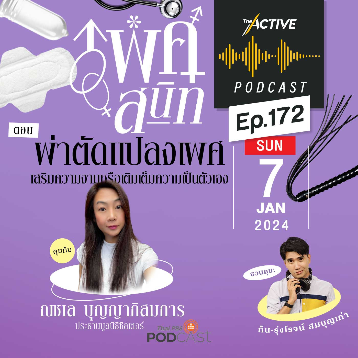 The Active Podcast EP. 172: ผ่าตัดแปลงเพศ เสริมความงาม หรือเติมเต็มความเป็นตัวเอง