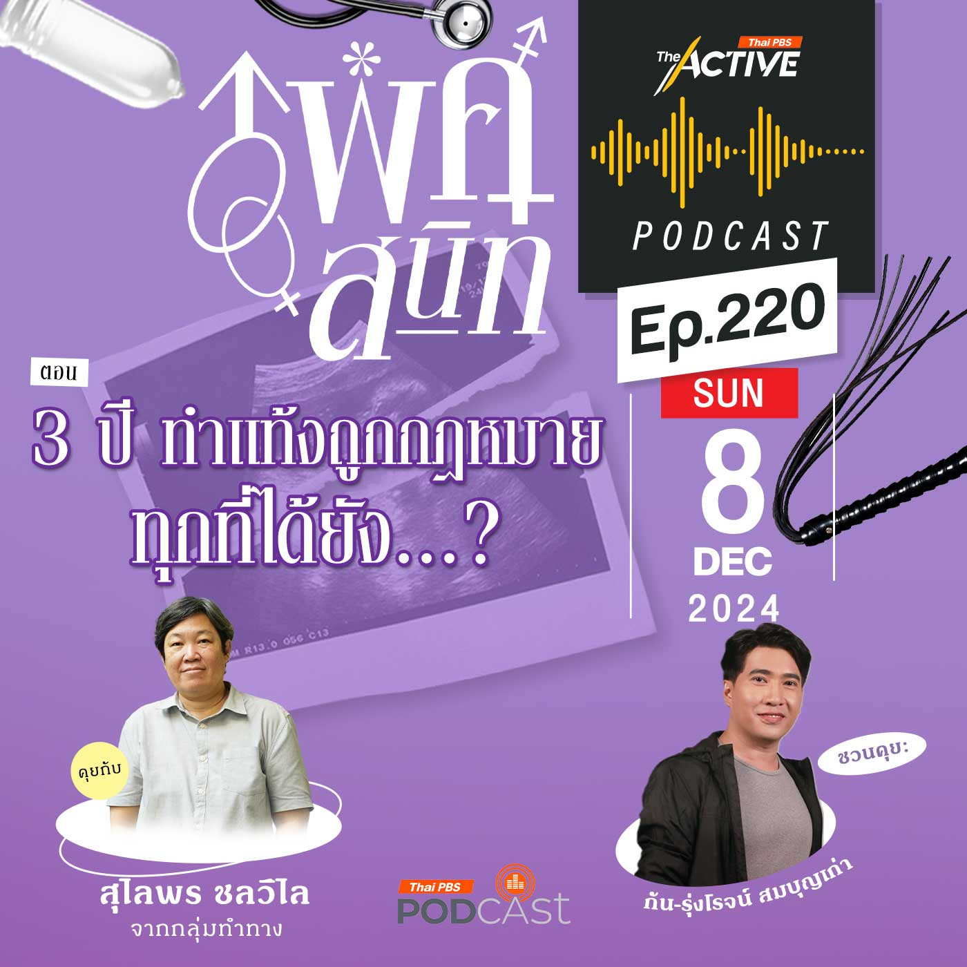 The Active Podcast EP. 220: 3 ปี ทำแท้งถูกกฎหมายทุกที่ได้ยัง