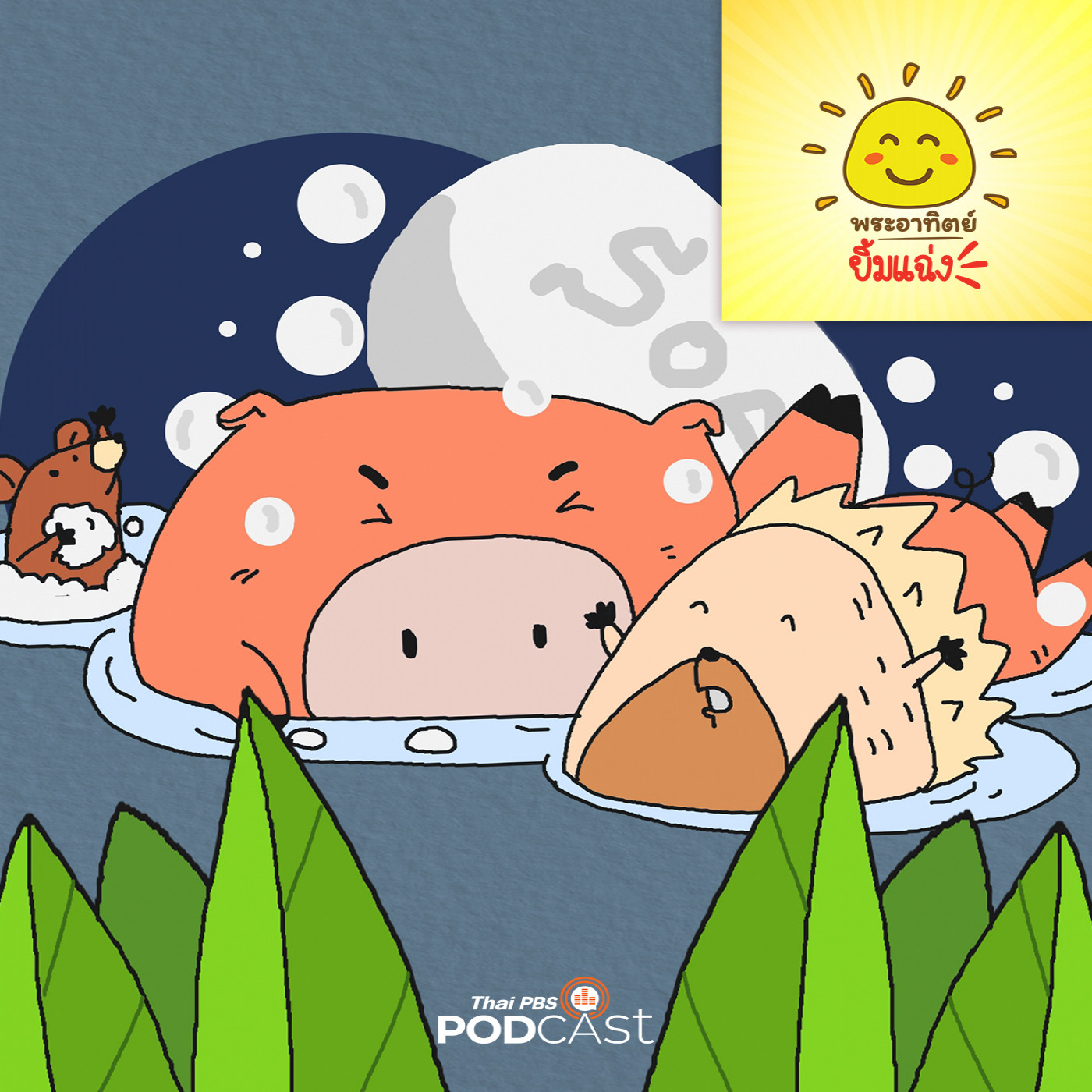 พระอาทิตย์ยิ้มแฉ่ง EP. 1850: เม่นตัวจิ๋วรักความสะอาด episode artwork