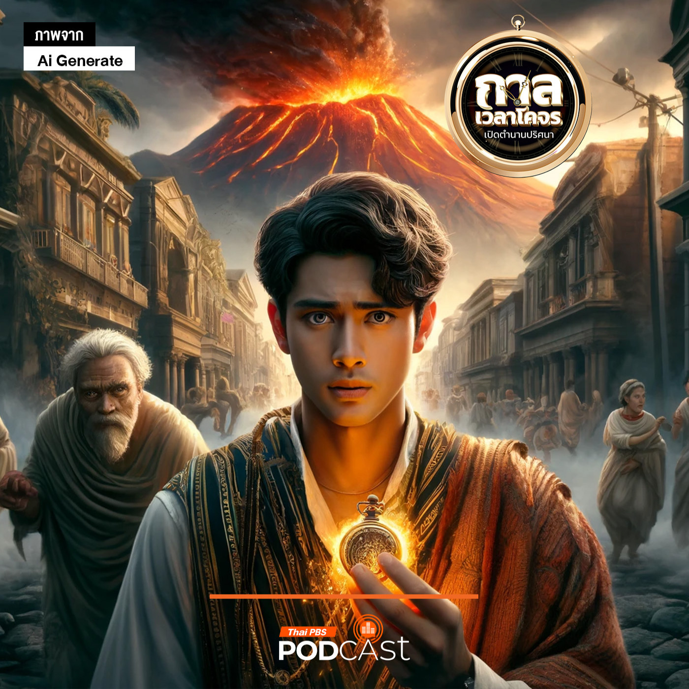 กาลเวลาโคจร เปิดตำนานปริศนา EP. 4: นครปอมเปอี วิถีชีวิตก่อนเลือนหาย