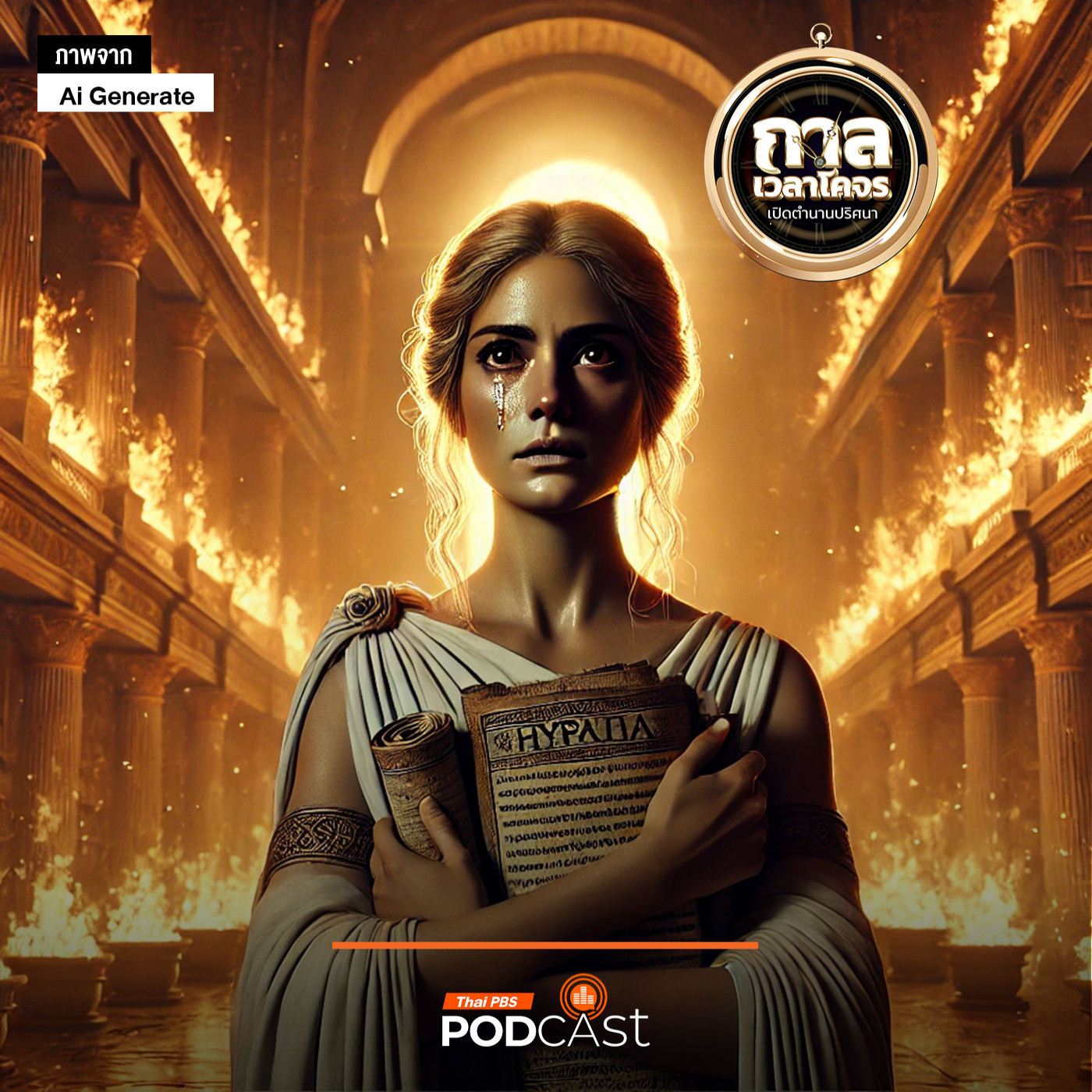 กาลเวลาโคจร เปิดตำนานปริศนา EP. 6: หอสมุดอเล็กซานเดรีย หอสมุดในเปลวเพลิง