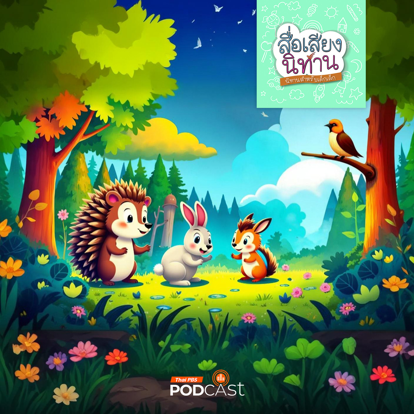 สื่อเสียงนิทาน : นิทานเด็กเล็ก : เพื่อนใหม่ของหนามแหลม