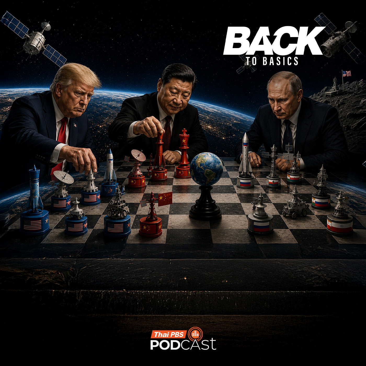 Back To Basics : สงคราม (ชิง) อวกาศ : เปิดหมากมหาอำนาจ สมรภูมิแห่งอนาคต episode artwork