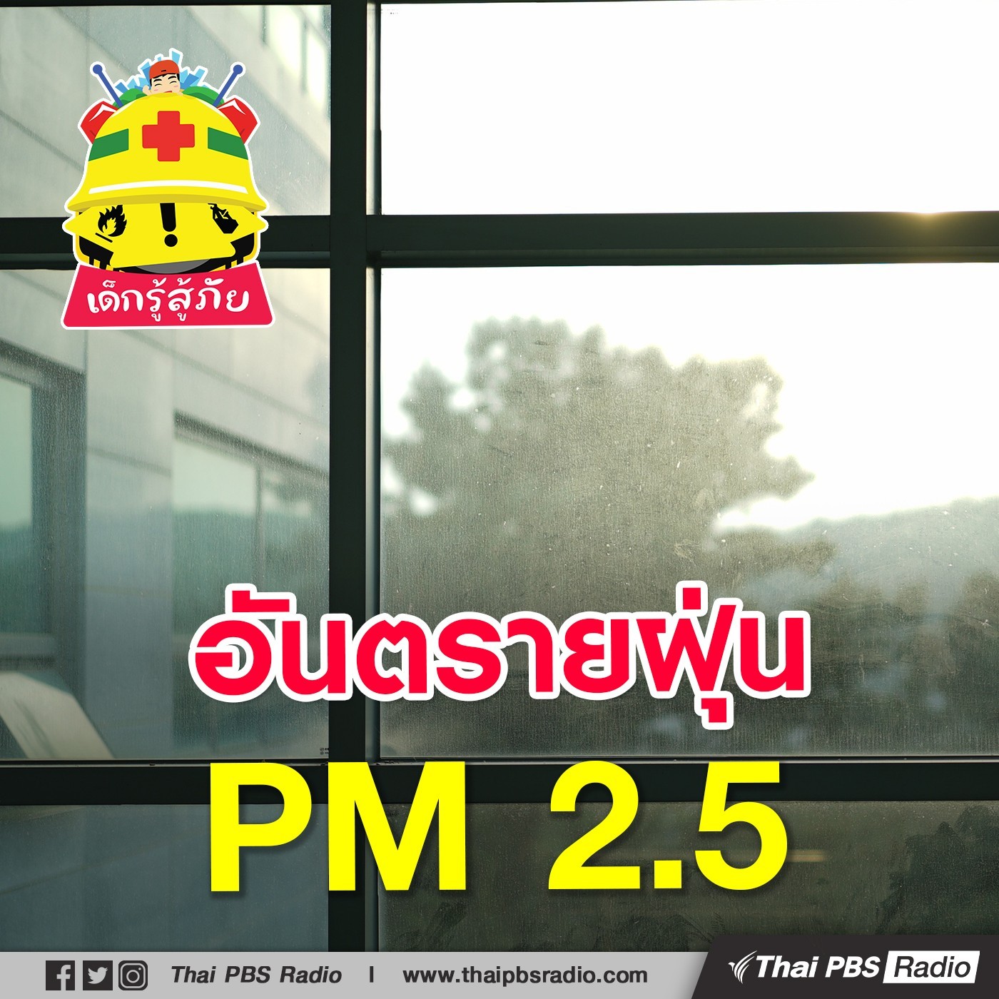เด็กรู้สู้ภัย : อันตรายฝุ่น PM 2.5